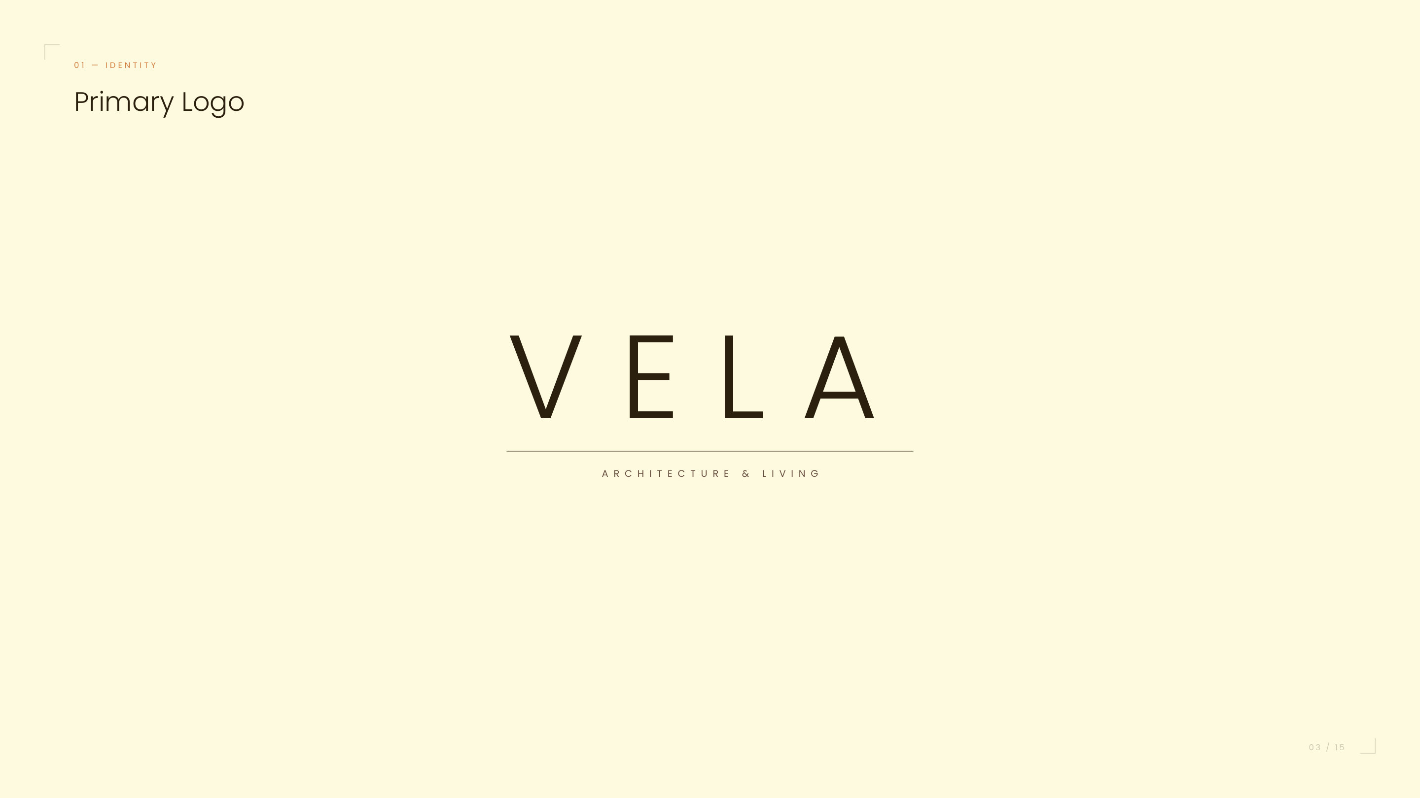 VELA Brand Identity Guidelines – Seite 3, Logo Design und Branding durch KKM Media