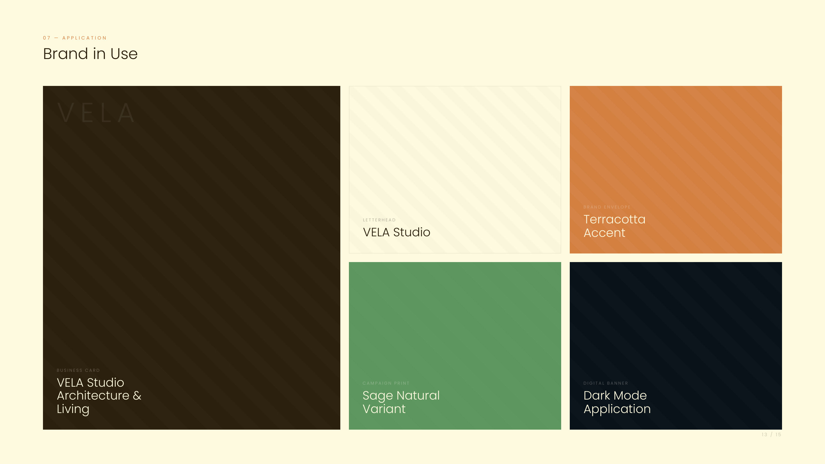 VELA Brand Identity Guidelines – Seite 13, Logo Design und Branding durch KKM Media