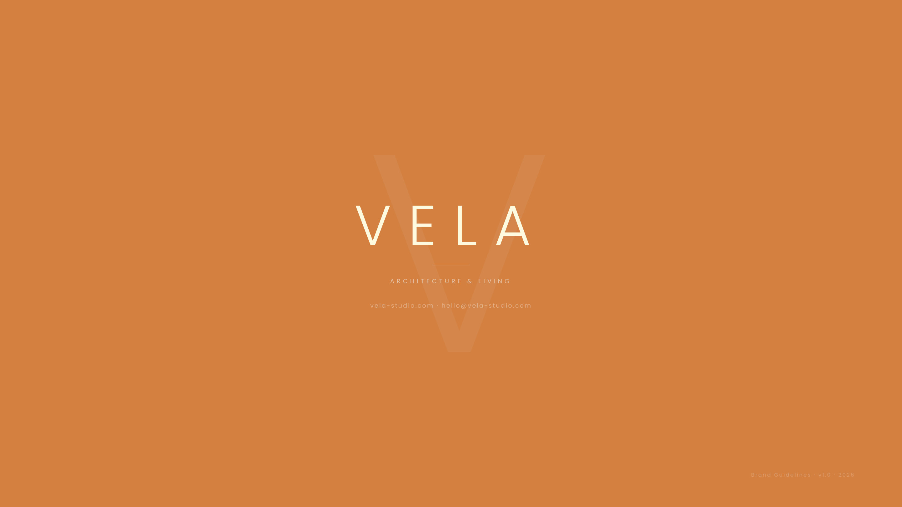 VELA Brand Identity Guidelines – Seite 15, Logo Design und Branding durch KKM Media